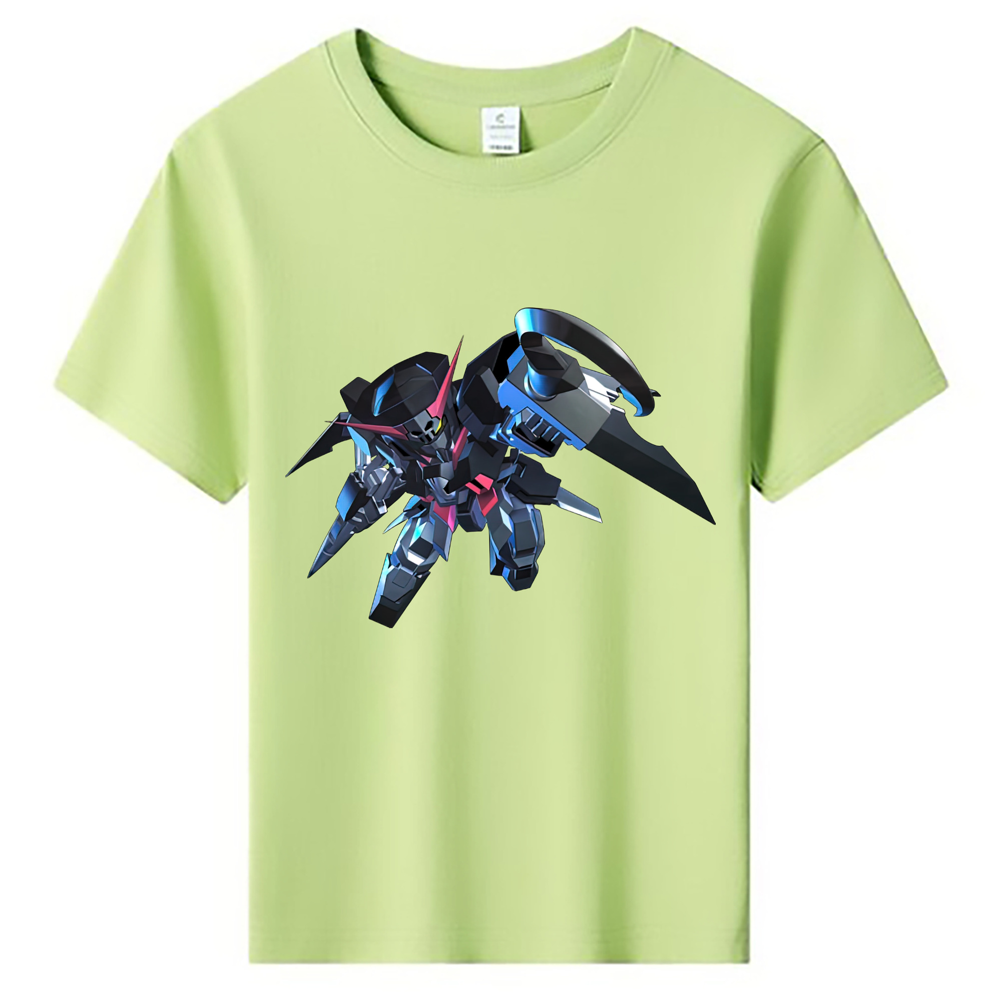 （画像用） 機動戦士ガンダム Mobile Suit Gundam 綿100％キッズTシャツ（フロントプリント）
